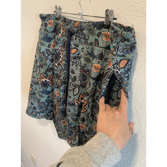 (G-208) Blevonh Active Outdoor/Tennis Skort‎ With Pockets 2XL floral - Picture 5 of 6